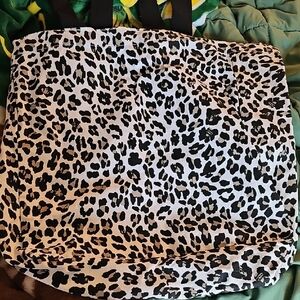 Cynthia Rowley Leopard Print Tote Bag